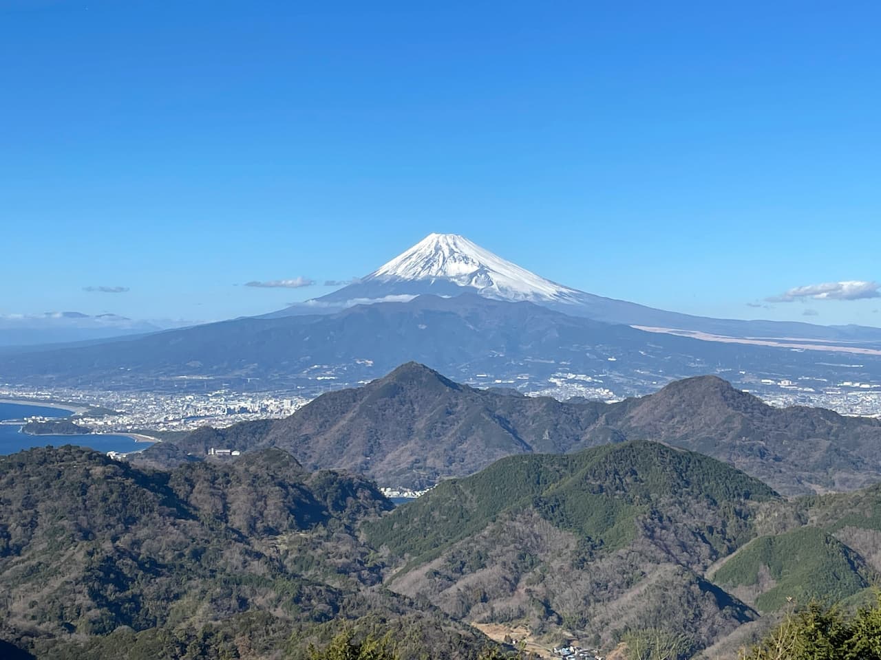 Stunning view of Mount Fuji from the Ao Terrace