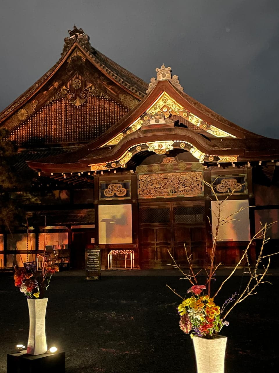 Kyoto's Enchanting Night at Nijo Castle