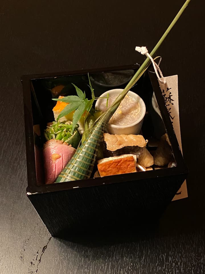 One Michelin star restaurant in Kyoto: Oryori Mashita