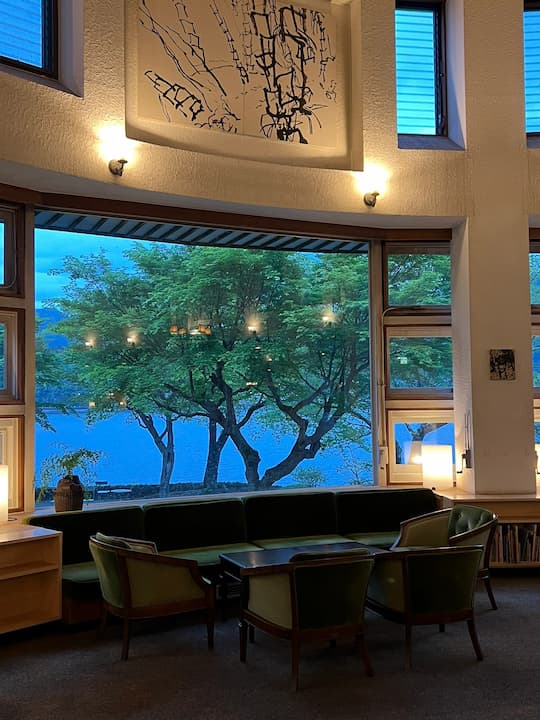 Accommodation hotel in the Kawaguchiko area with stunning views of Mount Fuji