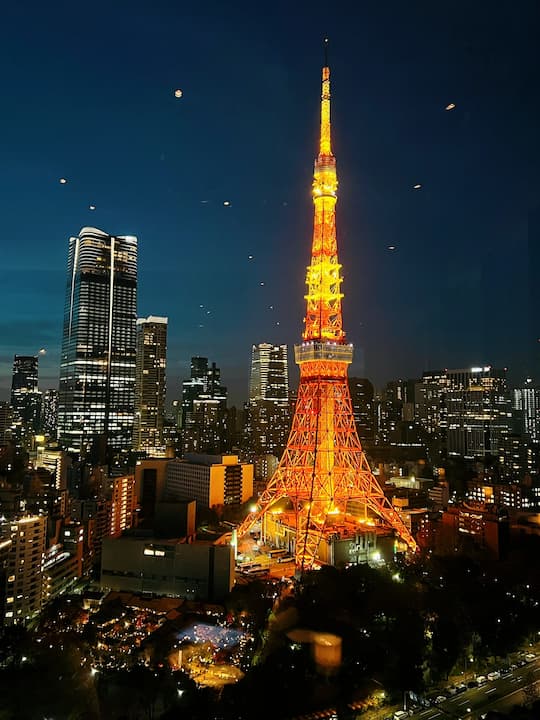 Tokyo Tower's Panoramic Sky Bar