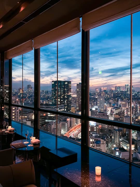 Tokyo Tower's Panoramic Sky Bar