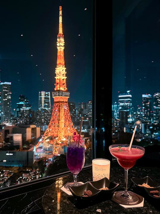 Tokyo Tower's Panoramic Sky Bar