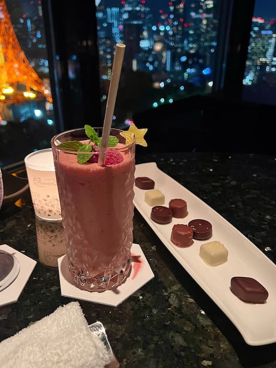 Tokyo Tower's Panoramic Sky Bar