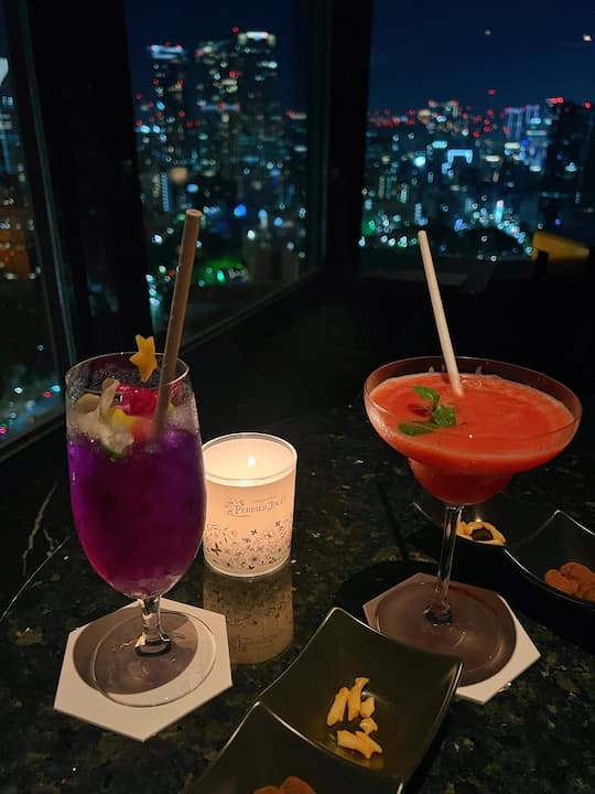 Tokyo Tower's Panoramic Sky Bar