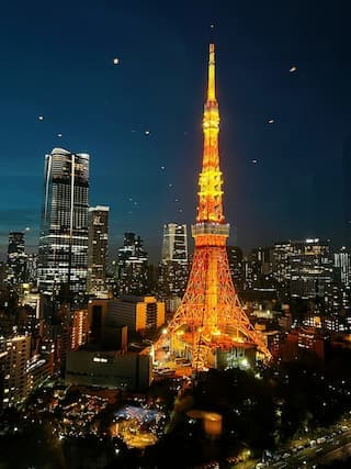 Stunning Tokyo Tower Views at the Panoramic Sky Bar